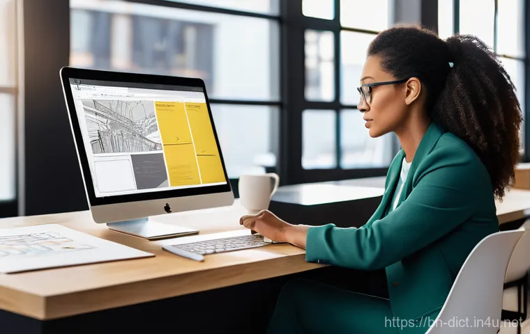 디지털 제품 용어집 - Prompt 1: Creative UI/UX Designer at Work**